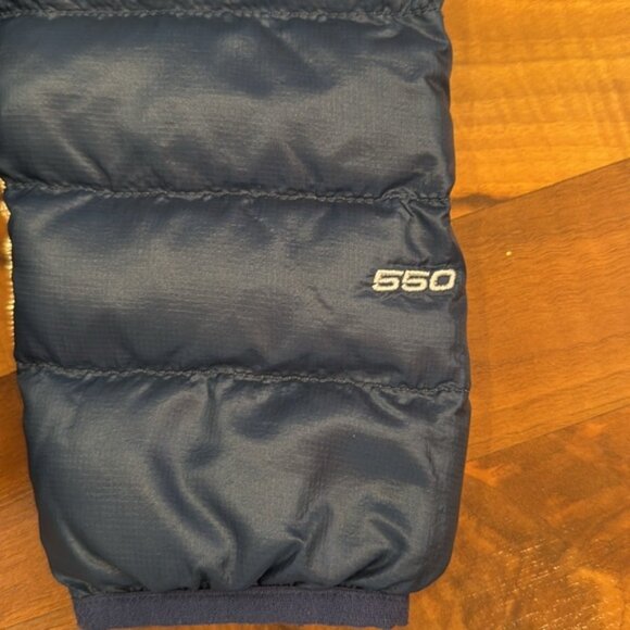 The North Face puffer jacket navy blue size XS, light weight, packable outdoor - Picture 2 of 7